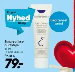 Bilka Embryolisse hudpleje, DKK 79 tilbud