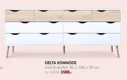 Daells Bolighus DELTA KOMMODE, DKK 1588 tilbud