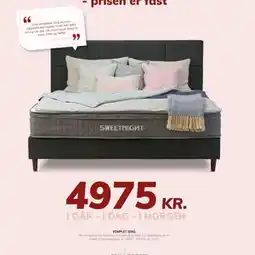 Daells Bolighus KOMPLET SENG, DKK 4975 tilbud