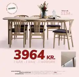 Daells Bolighus ASTON SPISEBORD, DKK 3964 tilbud