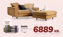 Daells Bolighus MOTIVE SOFASERIE, DKK 6889 tilbud