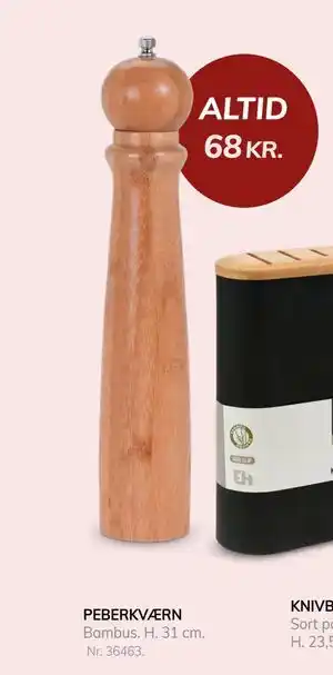 Daells Bolighus PEBERKVÆRN, DKK 68 tilbud