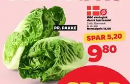 Netto ØGO økologisk dansk hjertesalat, DKK 9.8 tilbud