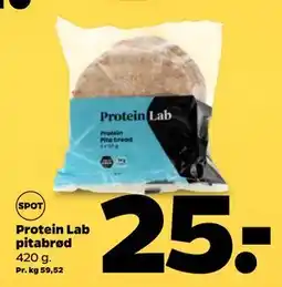Netto Protein Lab pitabrød, DKK 25 tilbud