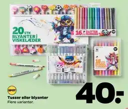Netto Tusser eller blyanter, DKK 40 tilbud