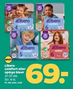Netto Libero comfort eller up&go bleer, DKK 69 tilbud