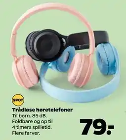 Netto Trådløse høretelefoner, DKK 79 tilbud