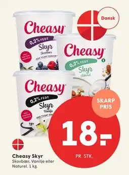 SPAR Cheasy Skyr, DKK 18 tilbud