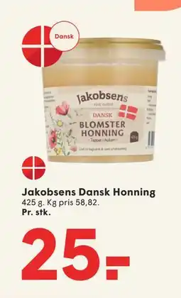 SPAR Jakobsens Dansk Honning, DKK 25 tilbud