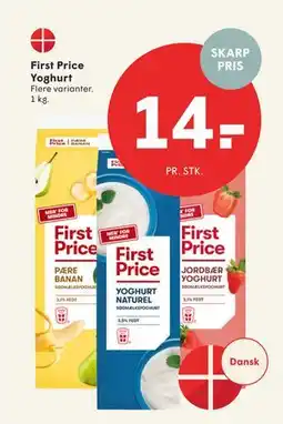 SPAR First Price Yoghurt, DKK 14 tilbud