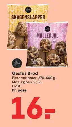 SPAR Gestus Brød, DKK 16 tilbud