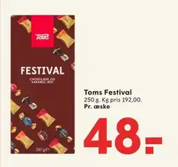 SPAR Toms Festival, DKK 48 tilbud