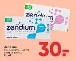 SPAR Zendium, DKK 30 tilbud