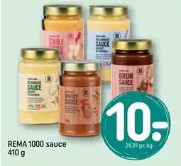 REMA 1000 REMA 1000 sauce 410 g, DKK 10 tilbud