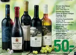REMA 1000 Primitivo Susumaniello Italien, 75 cl, DKK 50 tilbud