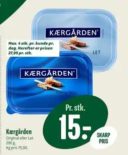 Min Købmand Kærgården, DKK 15 tilbud