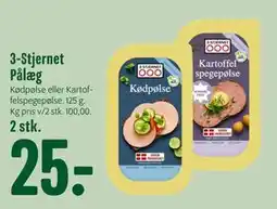 Min Købmand 3-Stjernet Pålæg, DKK 25 tilbud