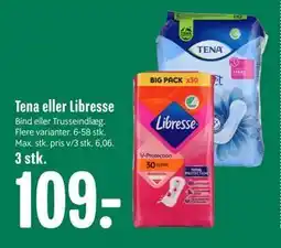 Min Købmand Tena eller Libresse, DKK 109 tilbud