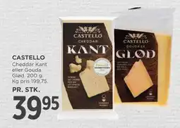 MENY CASTELLO, DKK 39.95 tilbud