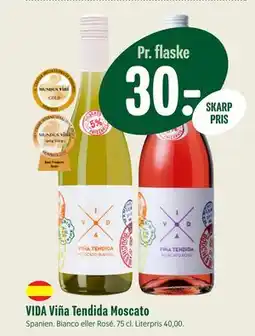 Min Købmand VIDA Viña Tendida Moscato, DKK 30 tilbud