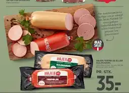 MENY HØJER TEEPØLSE ELLER GULDSARDEL, DKK 35 tilbud