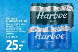 MENY HARBOE ALKOHOLFRI ØL, DKK 25 tilbud