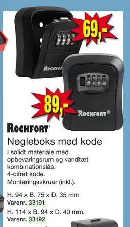 Harald Nyborg Nøgleboks med kode tilbud