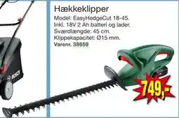 Harald Nyborg Hækkeklipper, DKK 749 tilbud