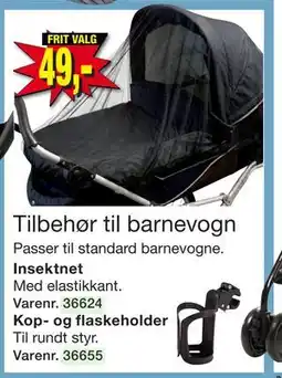 Harald Nyborg Tilbehør til barnevogn, DKK 49 tilbud
