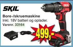 Harald Nyborg Bore-/skruemaskine, DKK 499 tilbud