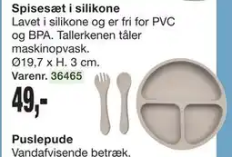 Harald Nyborg Spisesæt i silikone, DKK 49 tilbud
