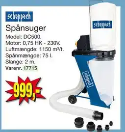 Harald Nyborg Spånsuger, DKK 999 tilbud