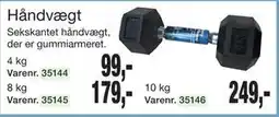 Harald Nyborg Håndvægt tilbud