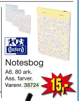 Harald Nyborg Notesbog, DKK 15 tilbud