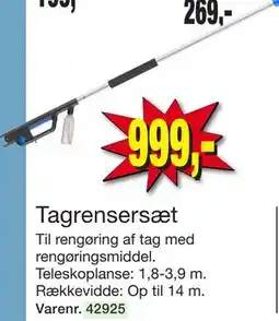 Harald Nyborg Tagrensersæt, DKK 999 tilbud