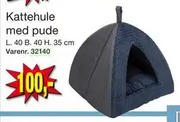 Harald Nyborg Kattehule med pude, DKK 100 tilbud