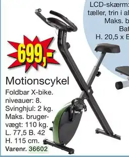 Harald Nyborg Motionscykel, DKK 699 tilbud