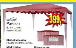 Harald Nyborg Pavillon, DKK 399 tilbud