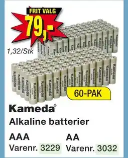 Harald Nyborg Alkaline batterier, DKK 79 tilbud