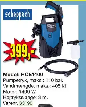 Harald Nyborg Højtryksrenser, DKK 399 tilbud