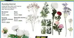 Harald Nyborg Kunstig blomst, DKK 10 tilbud
