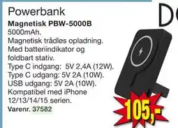 Harald Nyborg Powerbank, DKK 105 tilbud