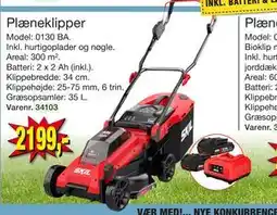 Harald Nyborg Plæneklipper, DKK 2199 tilbud