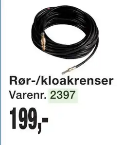 Harald Nyborg Rør-/kloakrenser, DKK 199 tilbud