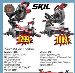 Harald Nyborg Kap- og geringssav tilbud