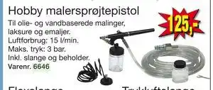 Harald Nyborg Hobby malersprøjtepistol, DKK 125 tilbud