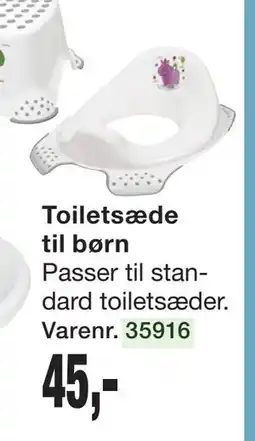 Harald Nyborg Toiletsæde til børn, DKK 45 tilbud