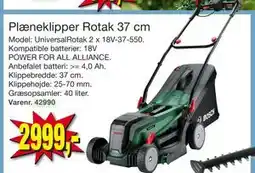 Harald Nyborg Plæneklipper Rotak 37 cm, DKK 2999 tilbud
