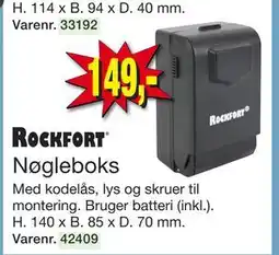 Harald Nyborg Nøgleboks, DKK 149 tilbud
