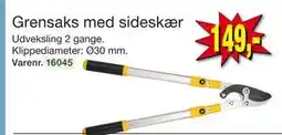 Harald Nyborg Grensaks med sideskær, DKK 149 tilbud